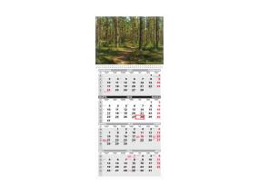 Seinakalender QUATTRO, avatud mõõt 297x760mm (PILT nr. 8) 00322/40496