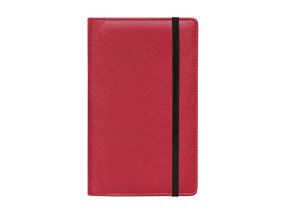 Calendar notebook Miniboss DAY, spiral bound, SHINE covers (RED) 00087/41180