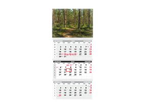 Wall calendar TRIO EXTRA, open size 297x640mm (PICTURE no. 8) 00319/40512