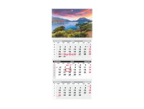 Wall calendar TRIO EXTRA, open size 297x640mm (PICTURE no. 15) 00319/40519