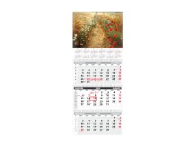 Wall calendar TRIO EXTRA, open size 297x640mm (PICTURE no. 3) 00319/40507