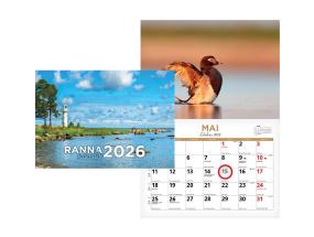 Seinakalender Rannakalender 297x420mm, klamberköide 00326