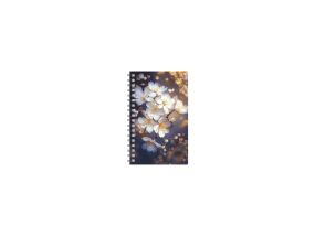 Pocket calendar Midi notebook Spiral Disan Day " Spring Flowers " 2913359608