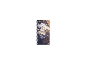 Pocket calendar Midi notebook Spiral Design Week H " Spring Flowers " 2913368608