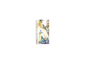 Pocket calendar Midi notebook Spiral Design Week H " Blue Bird " 2913368496