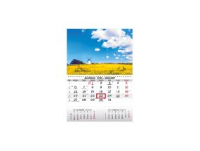 Wall calendar MONO Estonian-English no. 7 2911050007