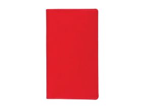 Pocket notebook M1, spiral binding, LUX covers (RED) 00270/40086