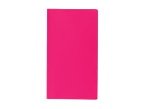 Pocket notebook EURO, spiral binding, plastic covers (PINK) 00258/40008