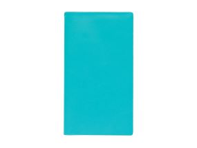 Pocket notebook EURO, spiral binding, plastic covers (LIGHT BLUE) 00258/40002