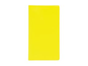 Pocket notebook MINI, spiral binding, plastic covers (YELLOW) 00252/40306