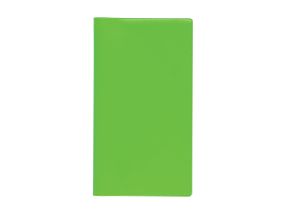 Pocket notebook MINI, spiral binding, plastic covers (LIGHT GREEN) 00252/40310