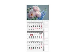 Seinakalender TRIO MEMO, avatud mõõt 297x630mm (PILT nr. 6) 00372/40649