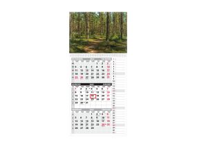 Wall calendar TRIO MEMO, open size 297x630mm (PICTURE no. 8) 00372/40320