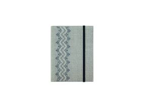 Book calendar MINISTER Embroidery Day (linen) Letter belt silver/grey 2912118634