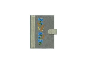 Book calendar MINISTER Embroidery Week H (linen) "Cornflower" 2912136234