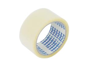 Pakketeip 48mm x 50m läbipaistev WONDER