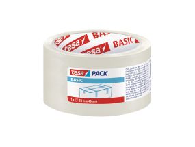 Packing tape TESA Basic, 48mmx50m, transparent