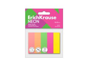 Järjehoidja ERICH KRAUSE Neon, 15x50 mm, 500 lehte, 5 värvi