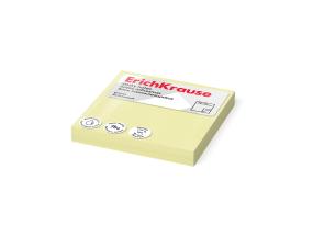 Märkmepaber ERICH KRAUSE 75х75 mm, 100 lehte, kollane