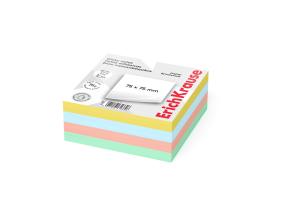 Märkmepaber ERICH KRAUSE 75х75 mm, 400 lehte, 4 värvi