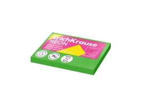 Märkmepaber ERICH KRAUSE Neon, 50х75 mm, 100 lehte, roheline
