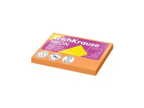 Märkmepaber ERICH KRAUSE Neon, 50х75 mm, 100 lehte, oranž