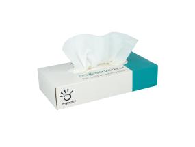 Kosmeetilised salvrätikud 2-kihiline PAPERNET DissolveTech 21x20cm valge 100tk