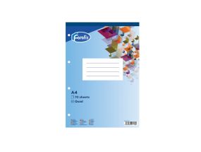 Notepad in adhesive binding A4 square with perforation 70 pages FOROFIS