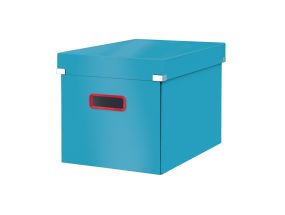Коробка картонная с крышкой 320x310x360мм LEITZ Cosy Click & Store синяя