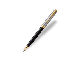 Ballpoint pen PARKER Sonnet Premium Metal & BLACK GT