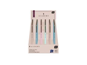 Pastapliiats mehaaniline INTEDRUK Pastel Academy 0.7mm sinine, assortii