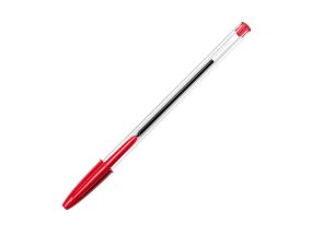 Ручка шариковая с колпачком FORPUS Sure 07мм красная