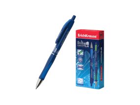 Retractable ballpoint pen ErichKrause® MEGAPOLIS Concept, ink color: blue (box 12 pcs.)