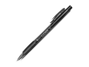 Ручка шариковая механическая FORPUS Clicker 05мм черная
