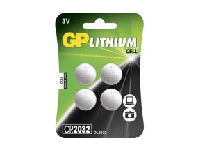 Patarei GP CR2032 3V 4tk/pk