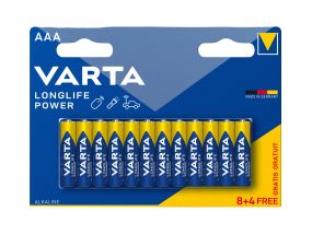 Patareid AAA VARTA LongLife Power 12tk