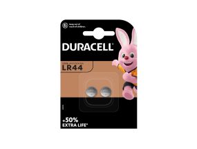 Батарейки LR44 DURACELL 2шт (таблетки)