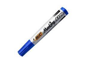 Permanentne marker BIC Eco 2300, 3,7-5,5 mm, lõigatud otsaga, sinine