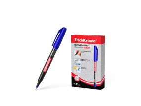 Permanent marker ErichKrause® FP-50, color: blue (box 12 pcs.)