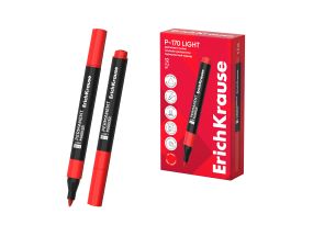 Permanentne marker ERICH KRAUSE P-170 Light 0.8-2.5mm koonilise otsaga punane