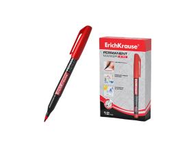 Permanentne marker ERICH KRAUSE P-70 (M) 1.0mm koonilise otsaga punane