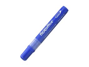 Permanentne marker FLEXOFFICE 0.8/6.0 mm, kahepoolne, sinine