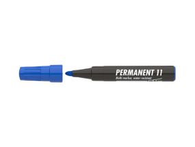 Перманентный маркер ICO 1-3мм, конический, синий