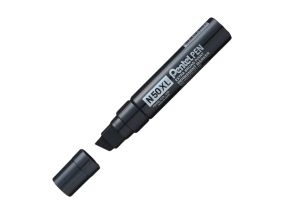 Перманентный маркер PENTEL N50XL 135 мм режущий наконечник черный