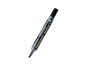 Перманентный маркер PENTEL NLF60 с обрезанным наконечником черный