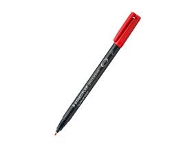 Перманентный маркер STAEDTLER Lumocolor 318 F 06 мм красный