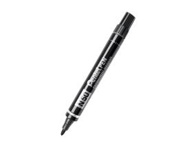 Permanent marker PENTEL N50 with conical tip metal body black