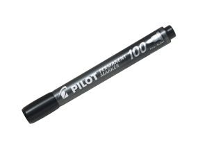 Permanentne marker PILOT 100 koonusotsaga 1mm must