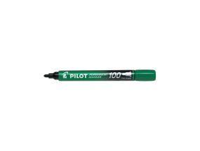 Permanentne marker PILOT 100 koonusotsaga 1mm roheline