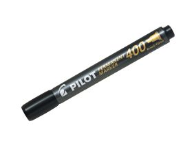 Permanentne marker PILOT 400 lõigatud otsaga 4mm must